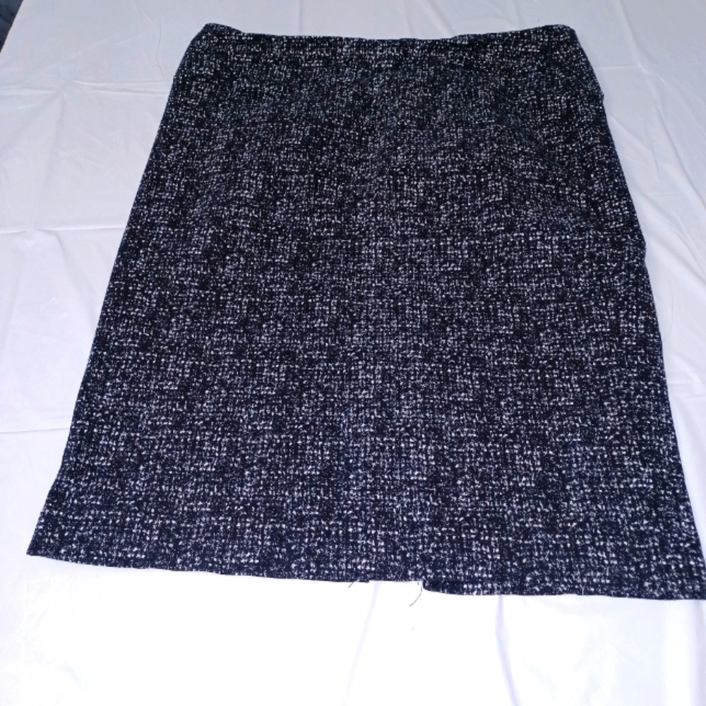 Black and white skirt